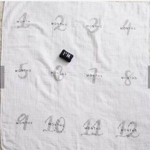Pottery Barn Kids Milestone Blanket
